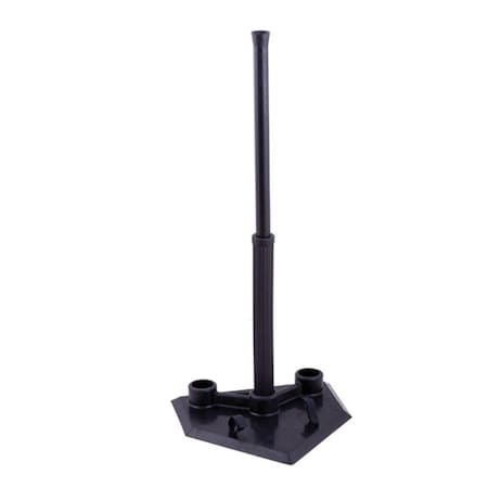 Perfectpitch Portable Batting Tee, Black - 3 Position PE51518